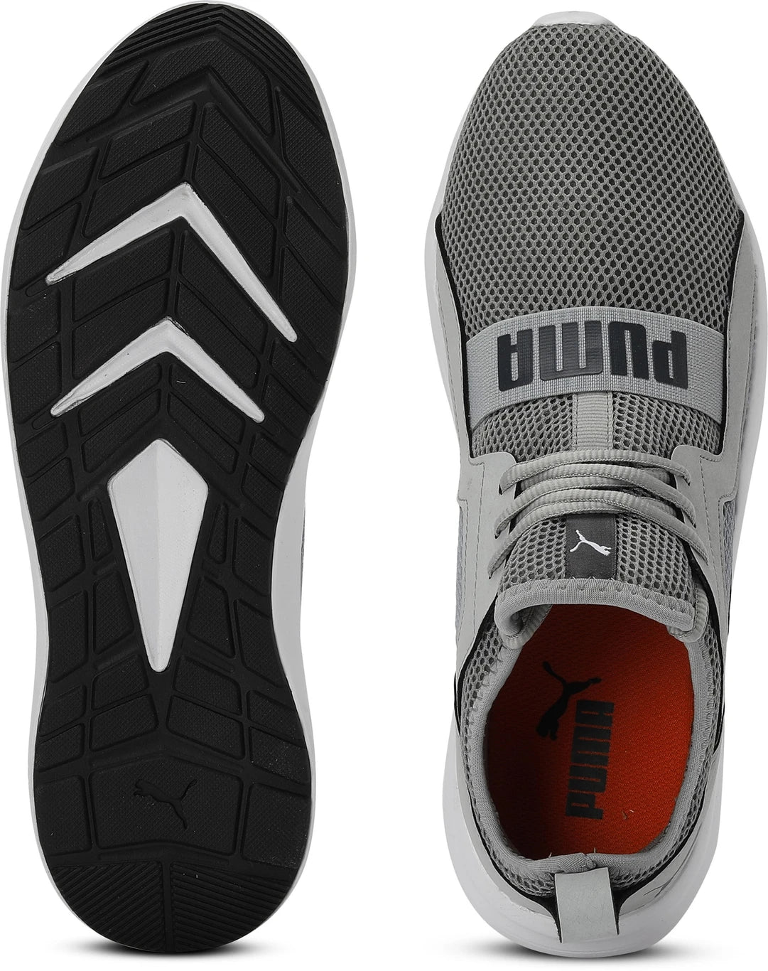 PUMA Troy MU Walking Shoes For Men (Grey , 6)