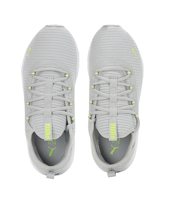Puma Womens Softride Finesse Sport WN's Harbor Mist-Lime Squeeze Walking Shoe UK-4 (37603813)