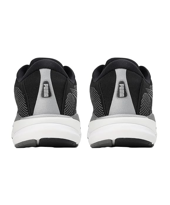 Puma Women's Magnify Nitro Knit WNS Black-Castlerock-White Running Shoe - 4UK (37690801)