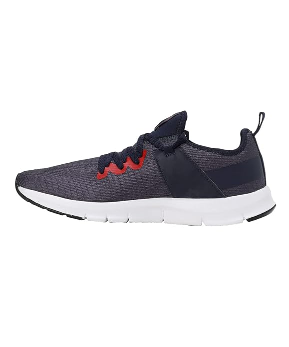 Puma Mens Glanza V2 Peacoat-High Risk Red Sneaker UK-9 (38878704)