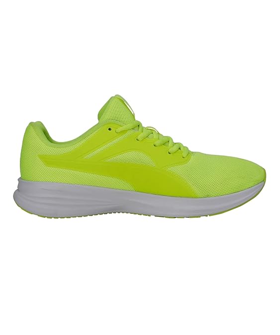 Puma Unisex-Adult Transport Lime Squeeze-Black Walking Shoe - 12 UK (37702810)