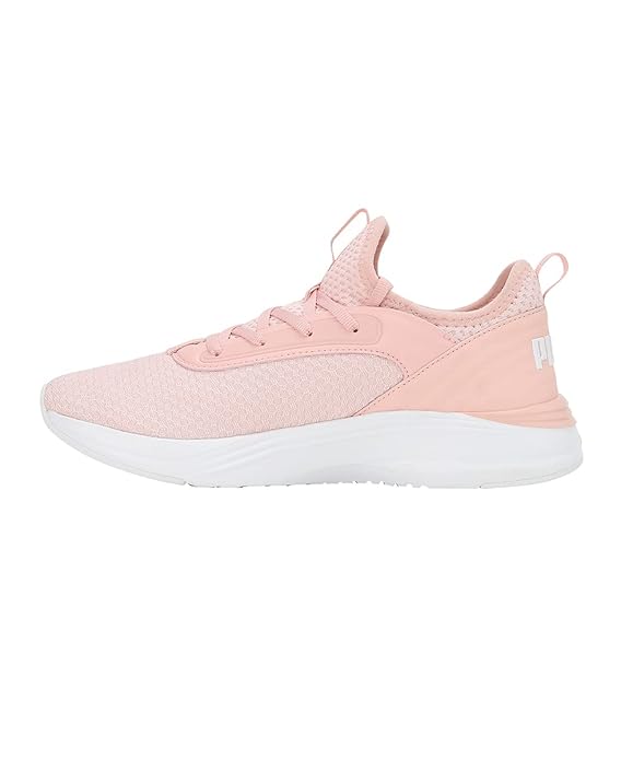 Puma Women's Softride Ruby Luxe WN's Rose Dust-White Running Shoe - UK-4