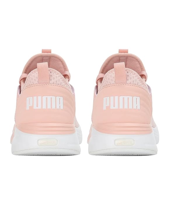 Puma Women's Softride Ruby Luxe WN's Rose Dust-White Running Shoe - UK-4