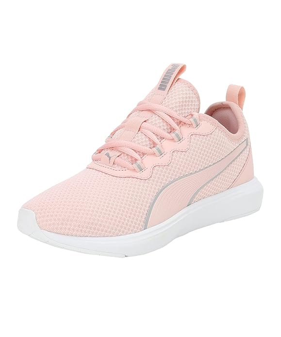 Puma Unisex-Adult Soft ride Cruise 2 Rose Dust-Silver Running Shoe UK-5 (37820904)