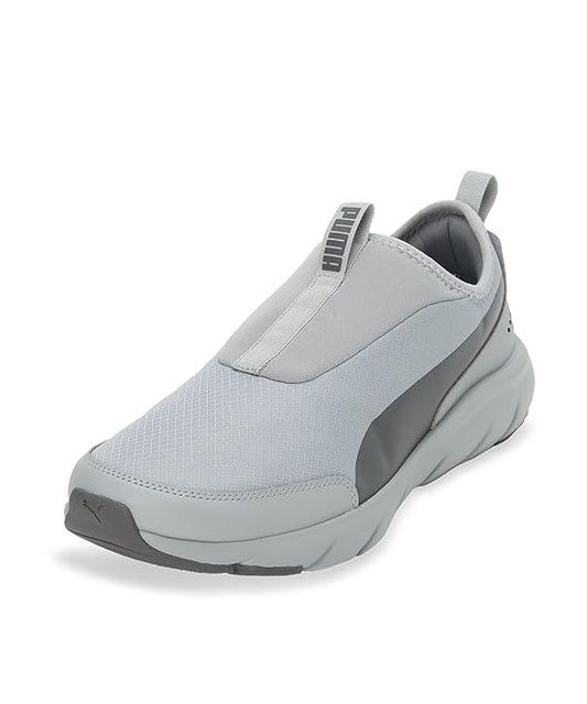 Puma Unisex-Adult Softride Flex Slipon Wide Cool Mid Gray-Cool Dark Gray Running Shoe - 10 UK (37935001)