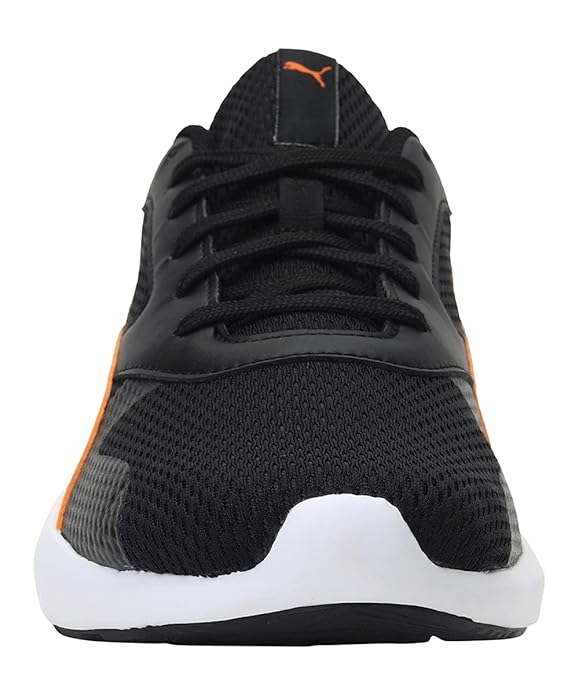Puma mens Firefly IDP Closed shoe Puma Black-Vibrant Orange UK-9(38026003)