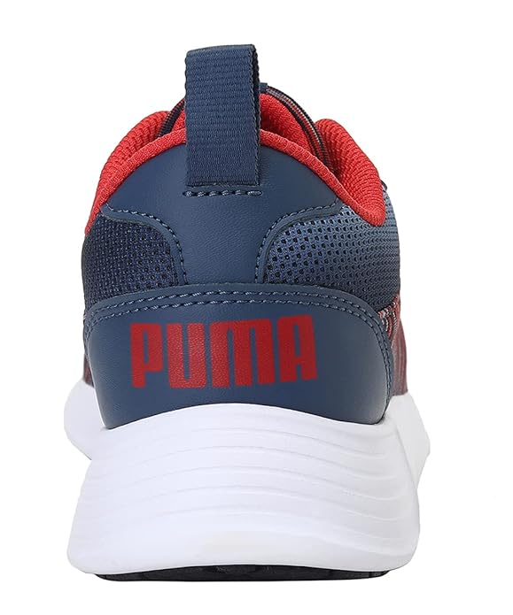 PUMA Women's Carol Lace Up Wn s IDP Dark Denim-P Plein Air-High Risk Red Sneaker UK-7 (38047903)