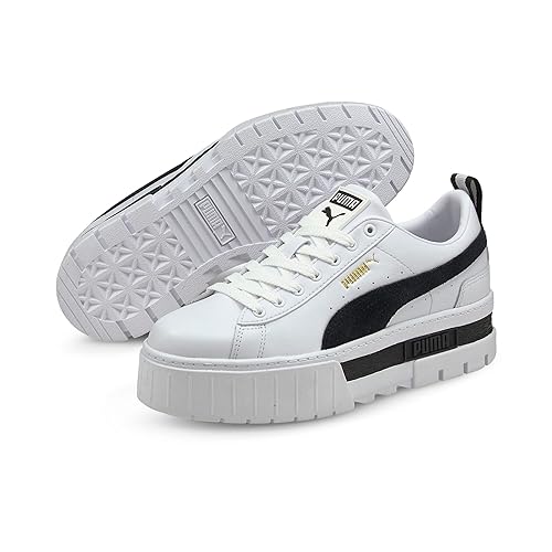Puma Women's Mayze LTH WN's White-Black Sneaker UK-3 (38198301)