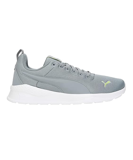 Puma Unisex-Adult Anzarun Lite Quarry-Lime punch Sneaker- 9 UK (38300907)
