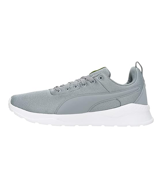 Puma Unisex-Adult Anzarun Lite Quarry-Lime punch Sneaker- 9 UK (38300907)