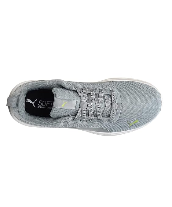 Puma Unisex-Adult Anzarun Lite Quarry-Lime punch Sneaker- 9 UK (38300907)