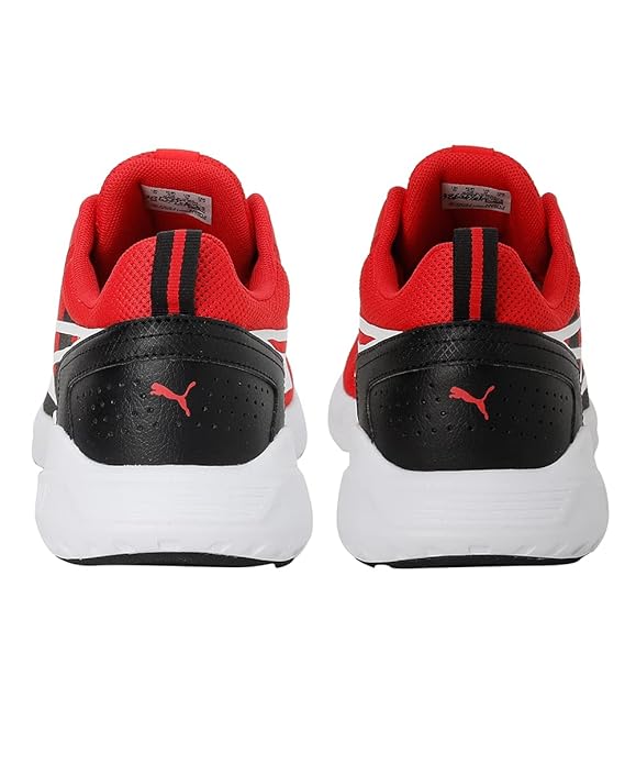 Puma Unisex-Adult All-Day Active High Risk Red-White-Black Walking Shoe - UK- 11 (38626906)