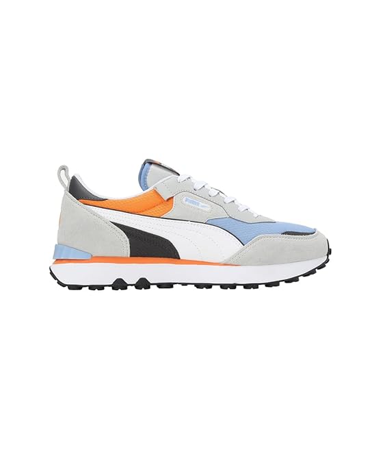 Puma Unisex-Adult Rider FV Future Vintage Ash Gray-Blissful Blue Sneaker - 9 UK (38767228)