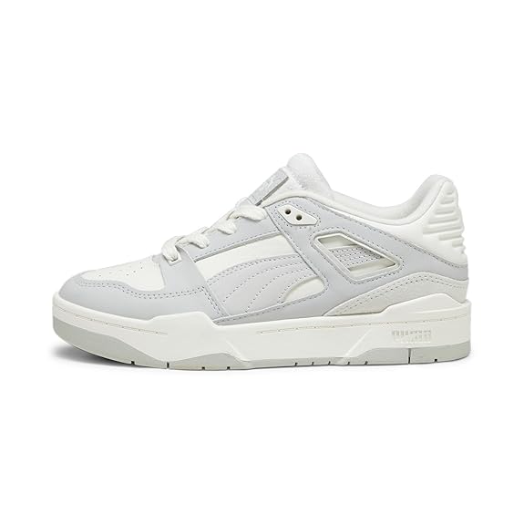 Puma Women's Slipstream Selflove WNS Ash Gray-Frosted Ivory Sneaker - UK-4