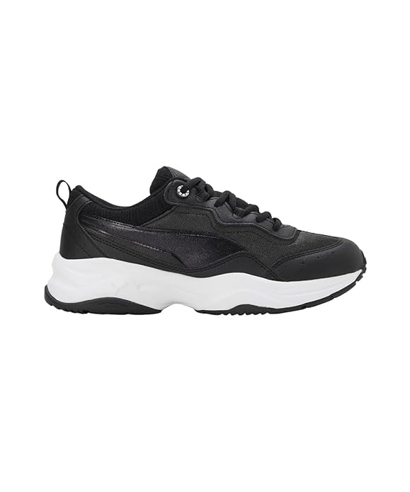 Puma Women's Cilia Regent Romance Flat Dark Gray-Black-Silver Sneaker UK-4 (39337102)