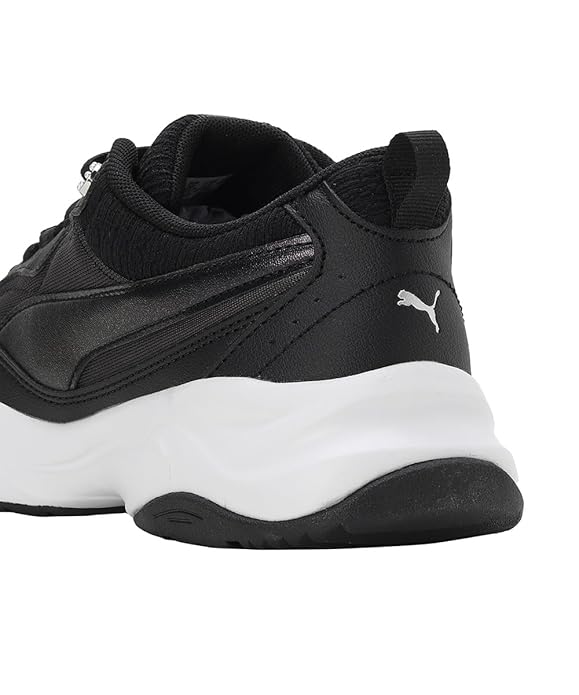 Puma Women's Cilia Regent Romance Flat Dark Gray-Black-Silver Sneaker UK-4 (39337102)