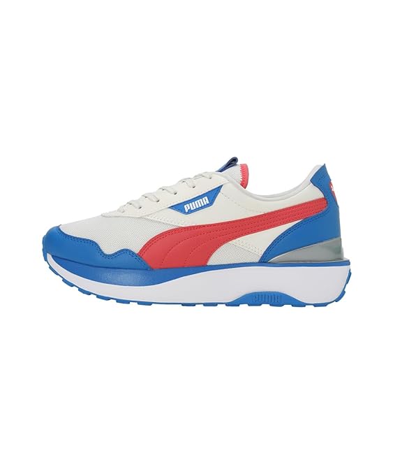 Puma Women, Cruise Rider WNS V1, Warm White-Electric Blush-Racing Blue, Sneaker, 3UK, (39564501)