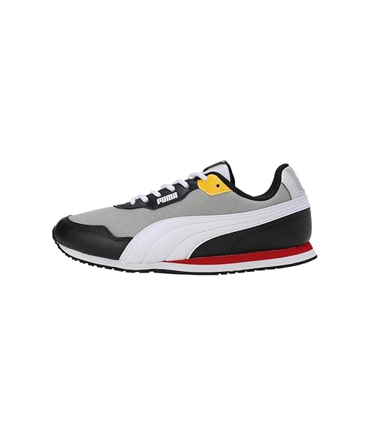 Puma Men's Denver Black-Nimbus Cloud-High Risk Red Sneaker UK-7 (39789703)
