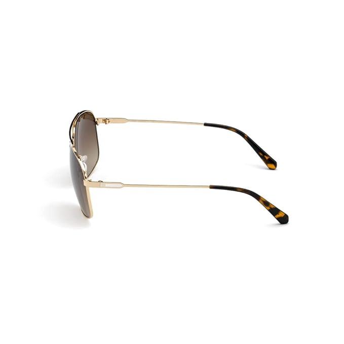 Guess Aviator Non-Polarized Sunglasses With Brown Lens For Unisex (6973)