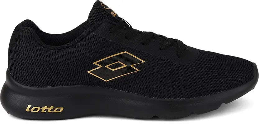 LOTTO  VICTR AMF Running Shoes For Men  (Black , 9)