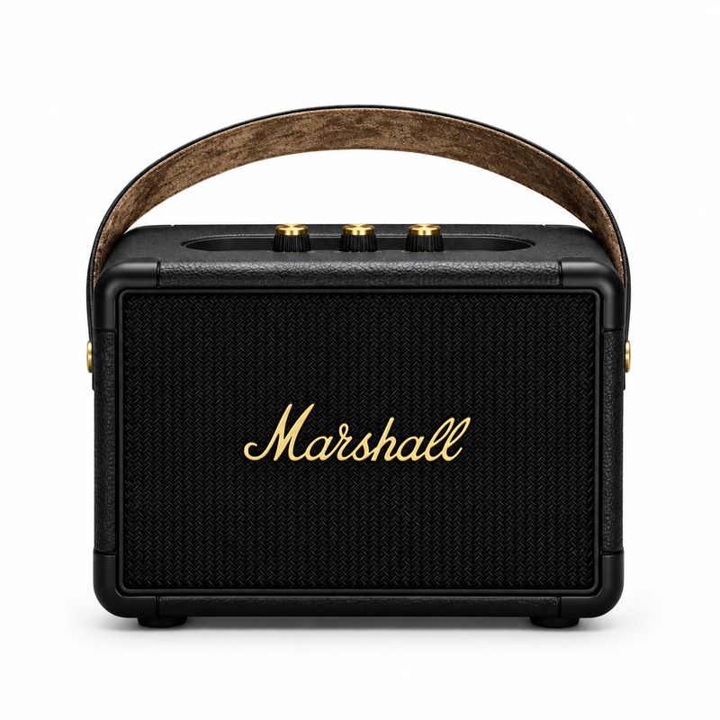 Marshall Kilburn II 36W Portable Bluetooth Speaker - Black & Brass