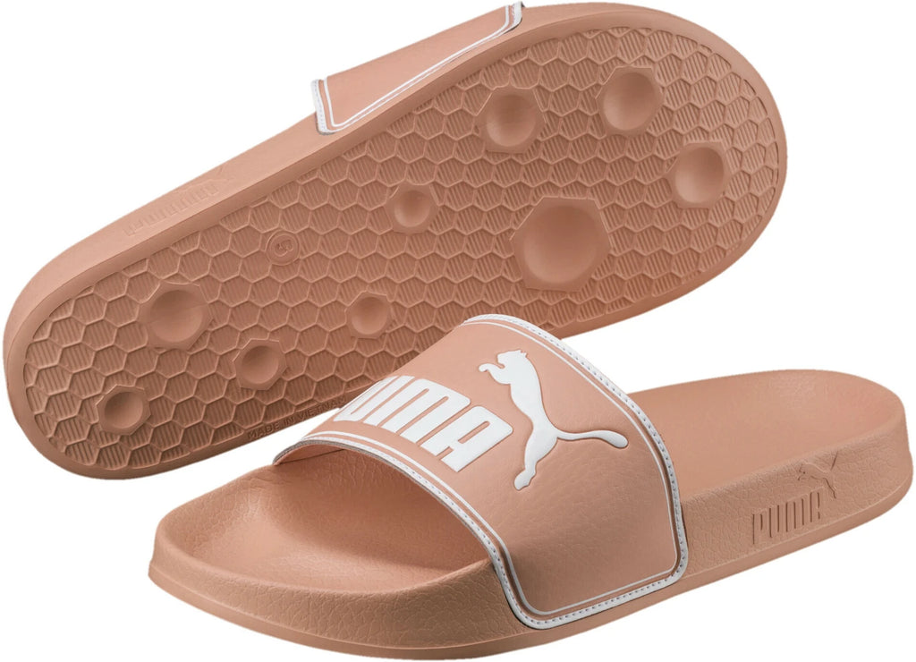 PUMA Leadcat Muted Clay-White Men Slides 4