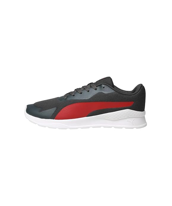 Puma Mens Wembley Dark Shadow-High Risk Red Sneaker - 9 UK