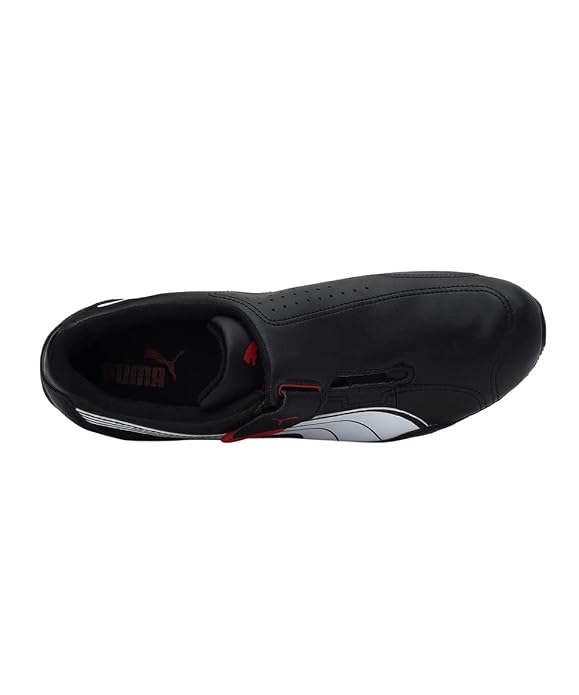 Puma Unisex-Adult Redon Move Black-White-high Risk red Sneaker - 8UK