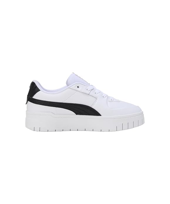 Puma Womens Cali Dream LTH WNS White-Black Sneaker - 6 UK