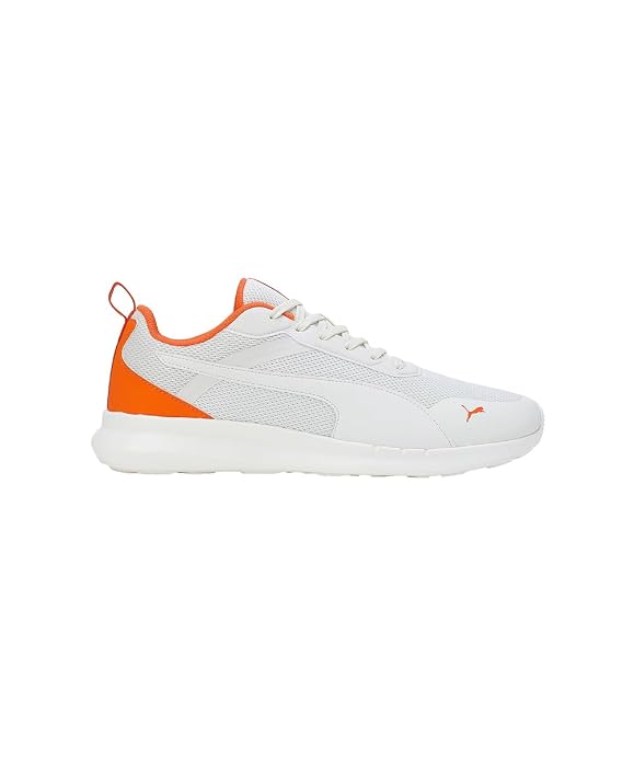 Puma Unisex-Adult Shogun Warm White-Vapor Gray-Rickie Orange Sneaker - 9 UK