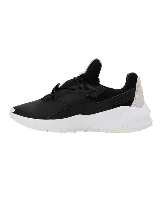 PUMA Womens Fier Nitro Lthr Wns Black Sneaker - 5UK