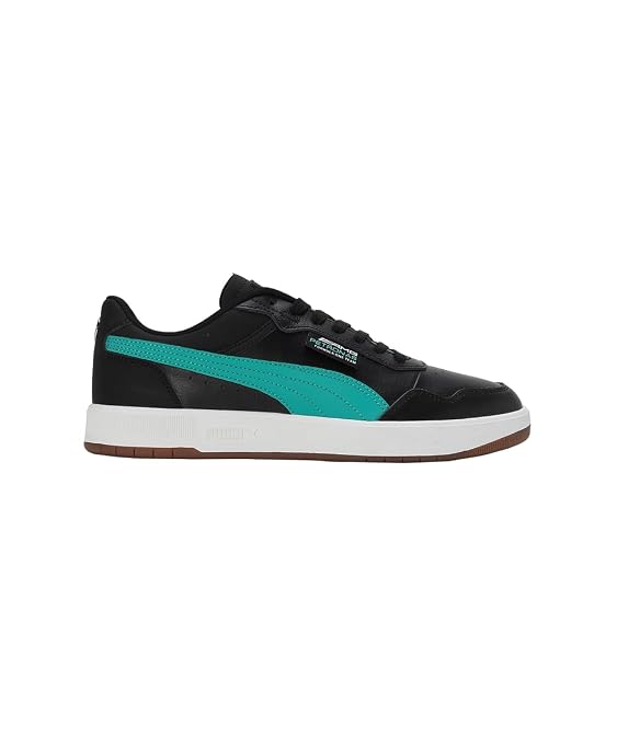 Puma Unisex-Adult MAPF1 Court Ultra Black-Spectra Green-White Sneaker - 11 UK