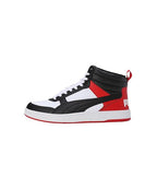 Puma Mens Vegas High Risk Red-White-Black Sneaker - 6 UK