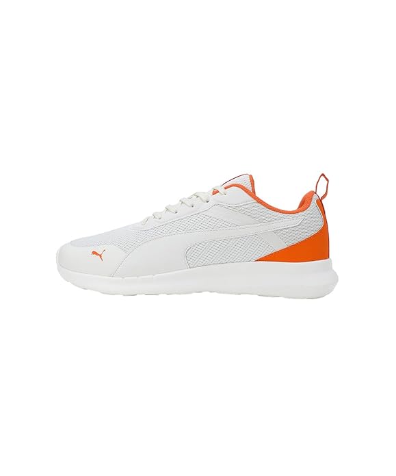 Puma Unisex-Adult Shogun Warm White-Vapor Gray-Rickie Orange Sneaker - 9 UK