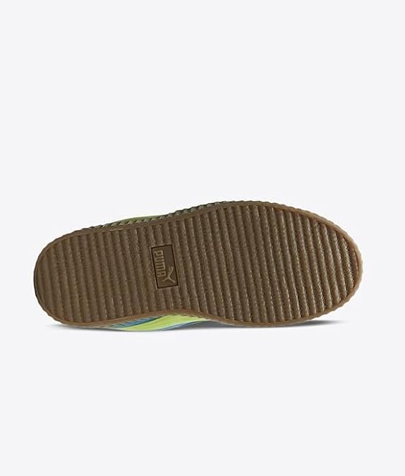Puma Girls Creeper Fenty PS Archive Green-Sugared Almond Sneaker - 11 UK