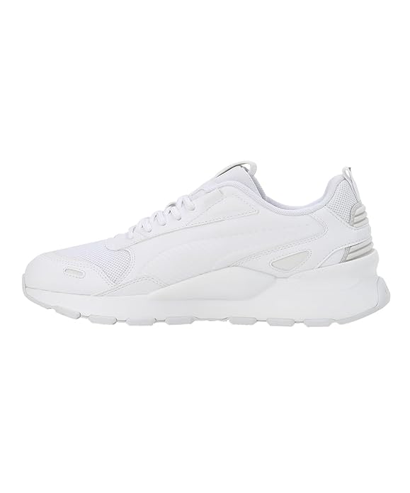 Puma Unisex-Adult RS 3.0 Essentials White-Black Sneaker - 11 UK