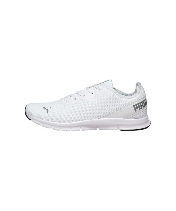 PUMA | Hustle V2 Men's Shoes | White-Quarry | 11UK