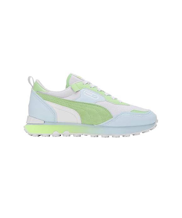 Puma Womens Rider Fv Beach Days WNS Sneaker ( White-Icy Blue , 4 UK )