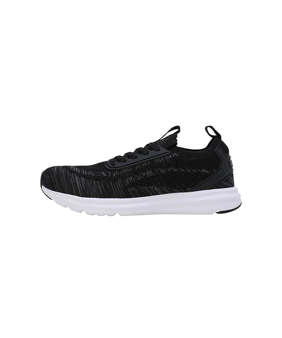 Puma Mens Ziggy Black-Cool Dark Gray-Racing Blue Running Shoe - 10 UK
