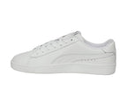Puma Unisex Adult Court Breaker Derby L White Leather Sneakers-10 UK