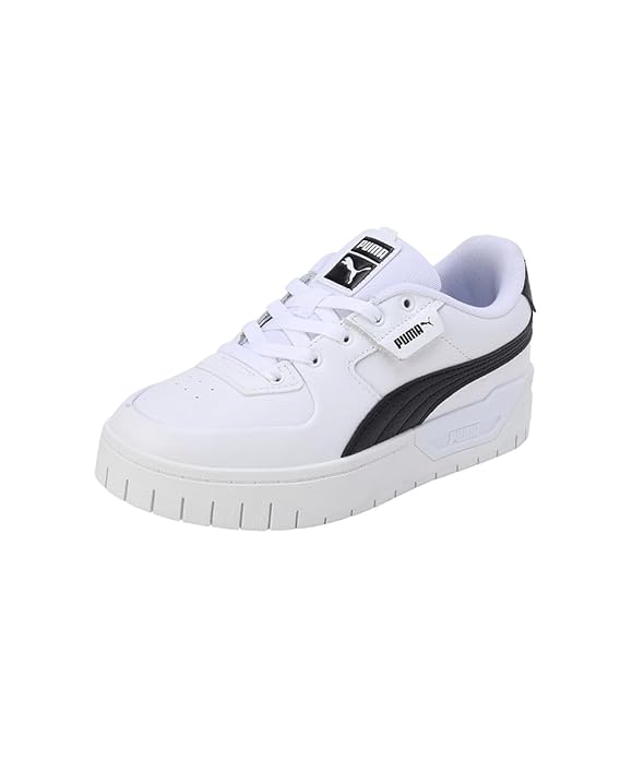 Puma Womens Cali Dream LTH WNS White-Black Sneaker - 6 UK