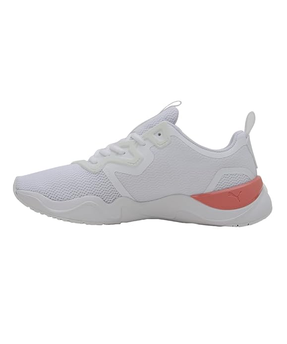 Puma Womens Zone Xt WNS White-American Beauty-Georgia Peach Running Shoe - 4 UK