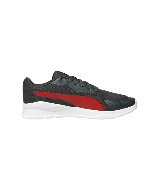 Puma Mens Wembley Dark Shadow-High Risk Red Sneaker- 6 UK