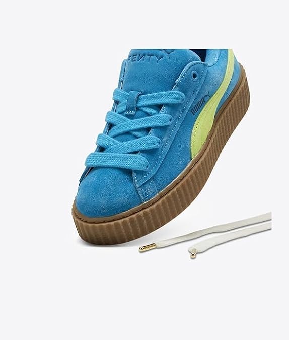 Puma Girls Creeper Fenty PS Archive Green-Sugared Almond Sneaker - 11 UK