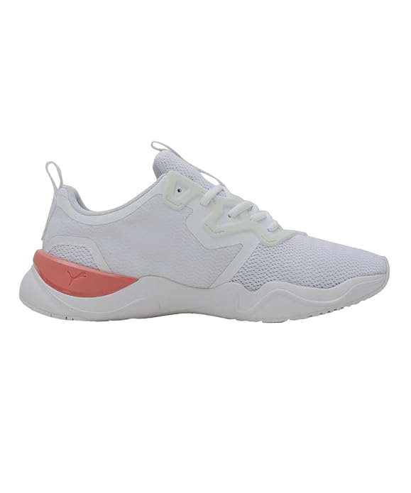 Puma Womens Zone Xt WNS White-American Beauty-Georgia Peach Running Shoe - 4 UK