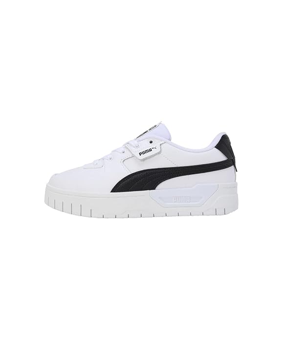 Puma Womens Cali Dream LTH WNS White-Black Sneaker - 6 UK