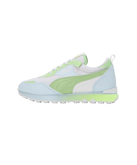 Puma Womens Rider Fv Beach Days WNS Sneaker ( White-Icy Blue , 4 UK )