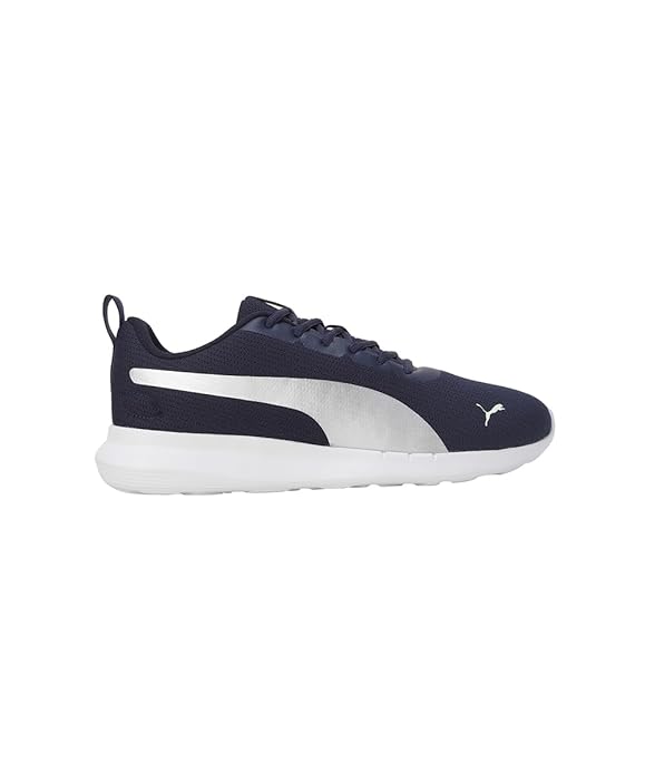 Puma Mens Fireball V1 New Navy-Silver-Fizzy Apple Sneaker - 9UK
