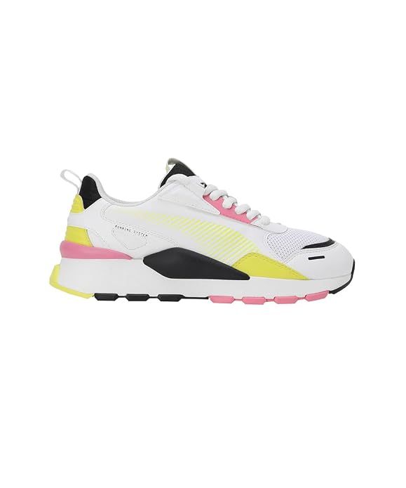 PUMA Women, RS 3.0 Pop Wns, White-Yellow Burst, Sneaker, 3UK
