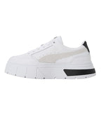 Puma Womens Mayze Stack WNS Puma White-Vaporous Gray Sneaker - 4 UK